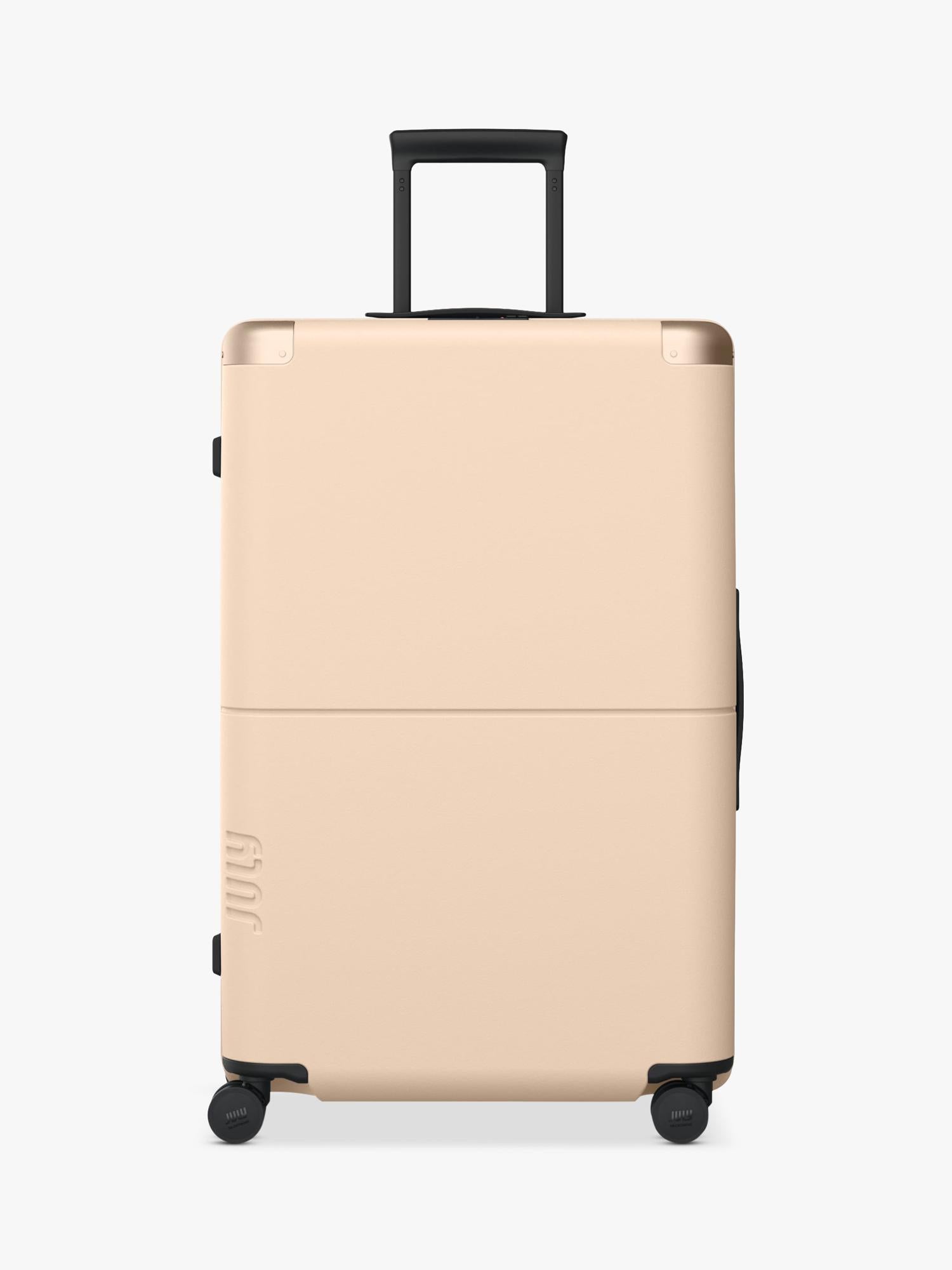 July Checked Plus large hard-sided suitcase 77cm, UK version
