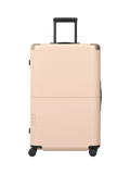 July Checked Plus 4-Wheel 77cm Large Suitcase, Sand, One Size