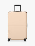 July Checked Plus large hard-sided suitcase 77cm, UK version