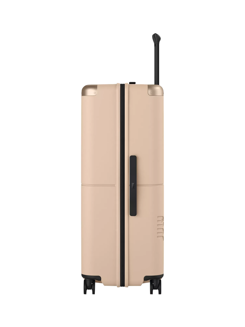 July Checked Plus large hard-sided suitcase 77cm, UK version