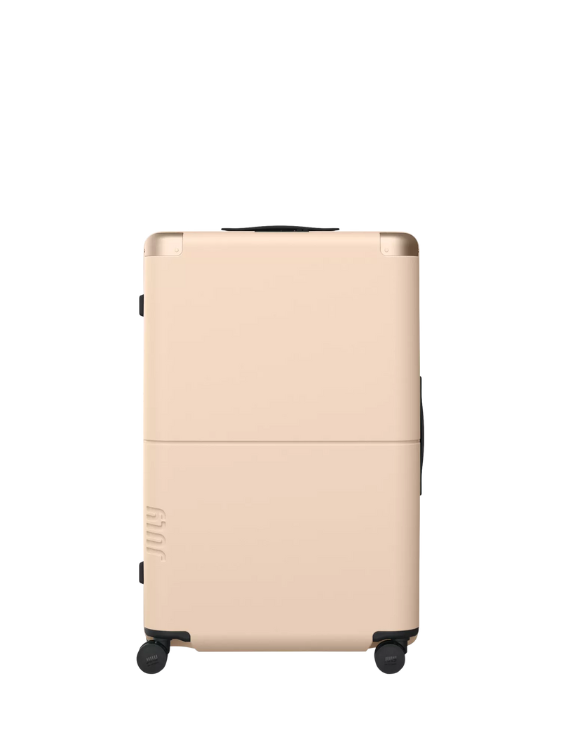 July Checked Plus large hard-sided suitcase 77cm, UK version