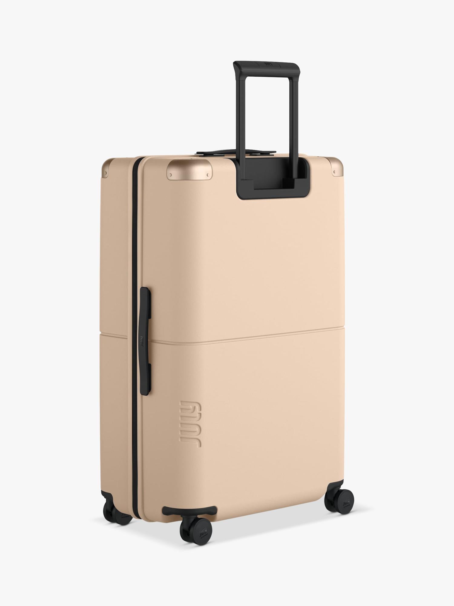 July Checked Plus large hard-sided suitcase 77cm, UK version