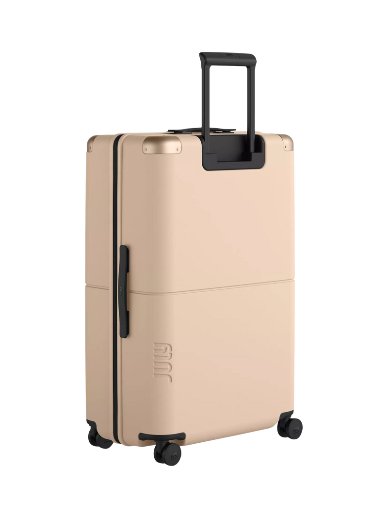 July Checked Plus large hard-sided suitcase 77cm, UK version