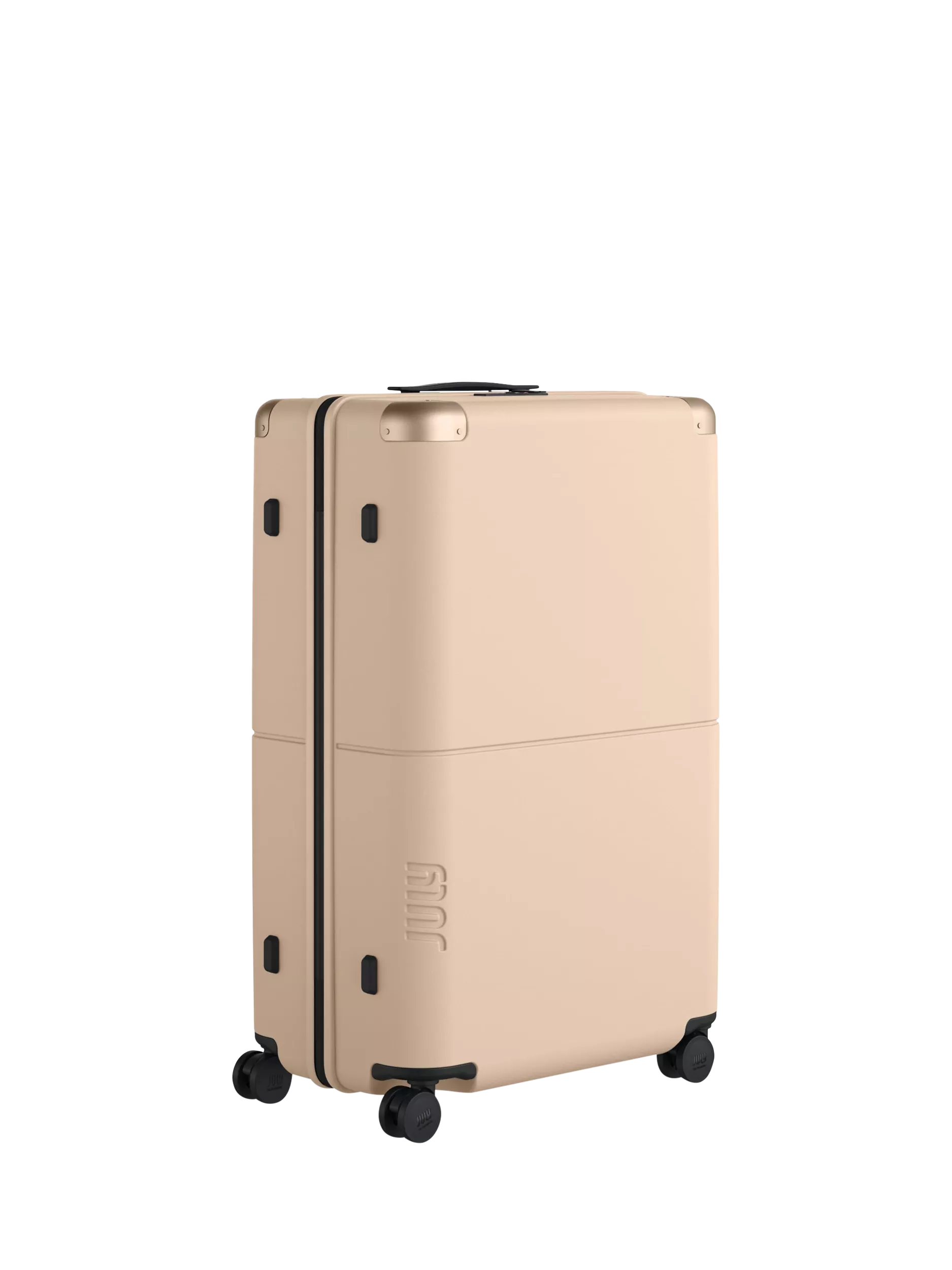 July Checked Plus large hard-sided suitcase 77cm, UK version