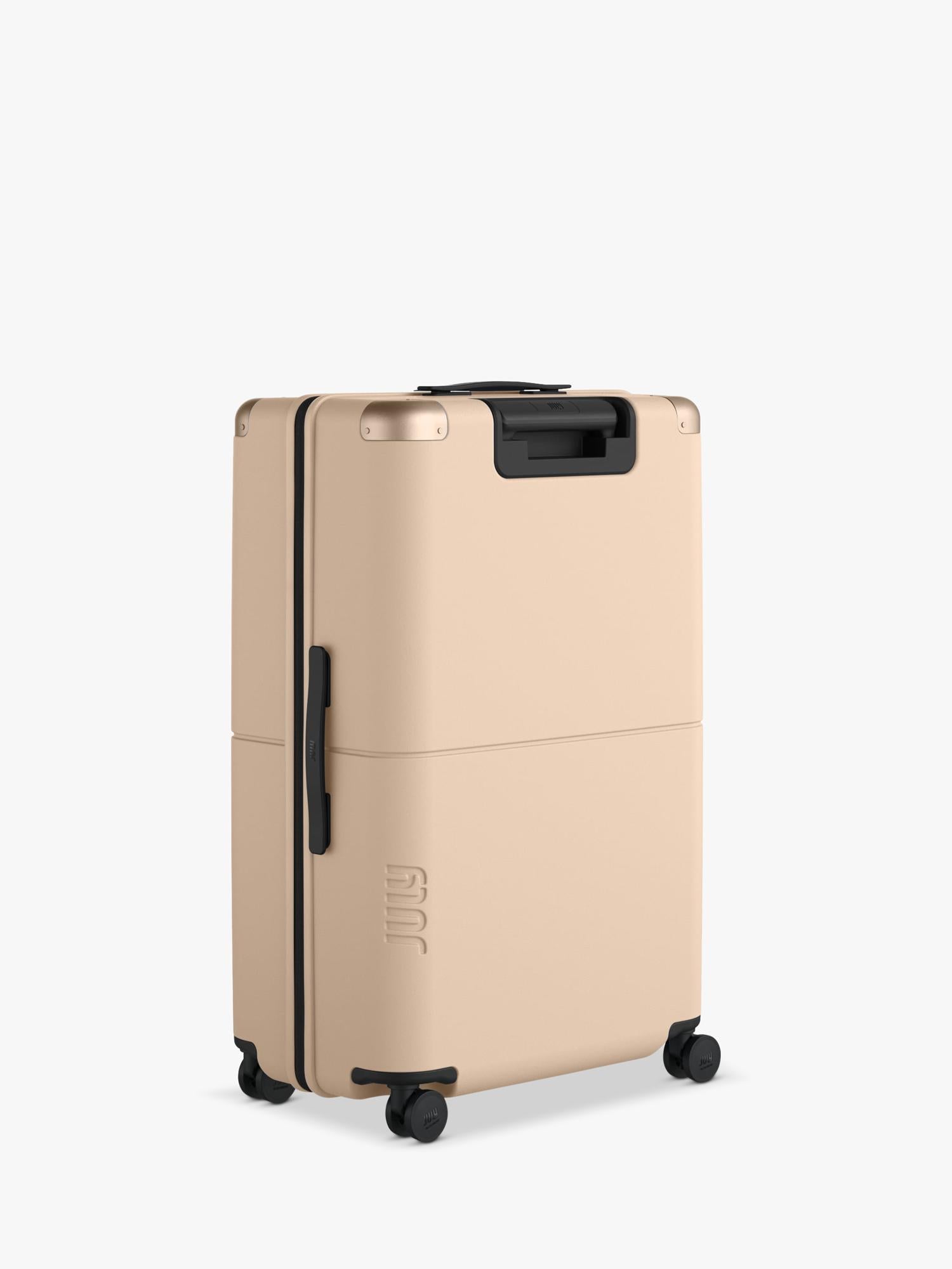 July Checked Plus large hard-sided suitcase 77cm, UK version
