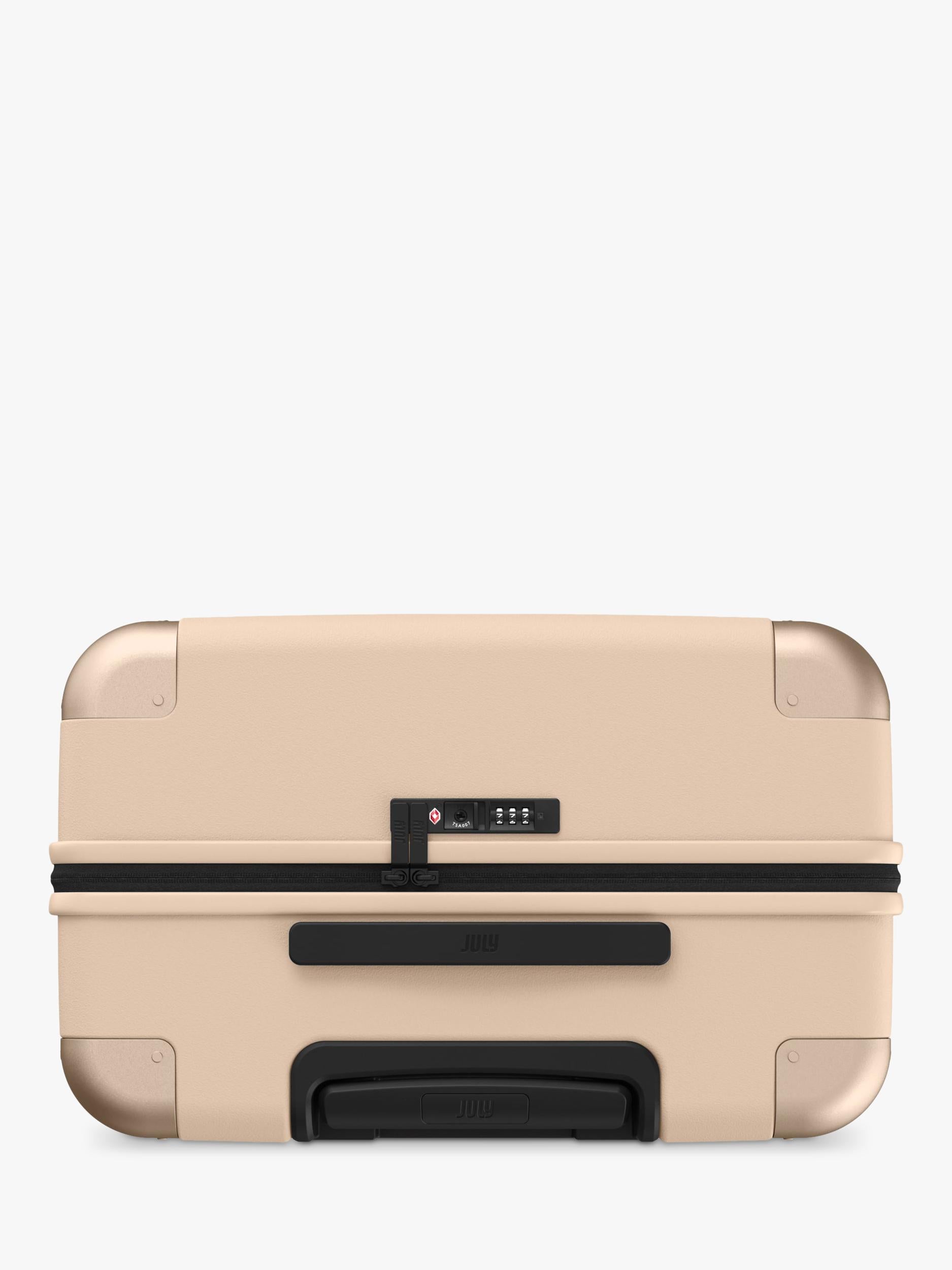 July Checked Plus large hard-sided suitcase 77cm, UK version