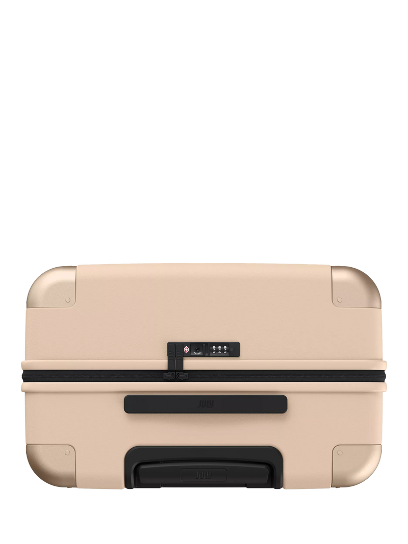 July Checked Plus large hard-sided suitcase 77cm, UK version