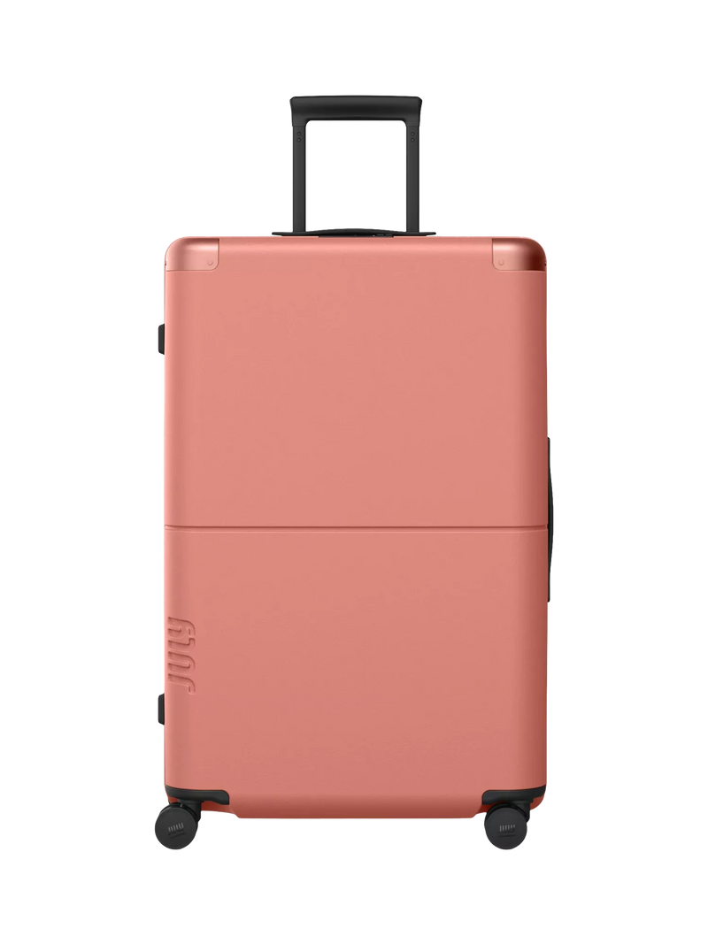 July Checked Plus 4-Wheel 77cm Large Suitcase, Clay, One Size