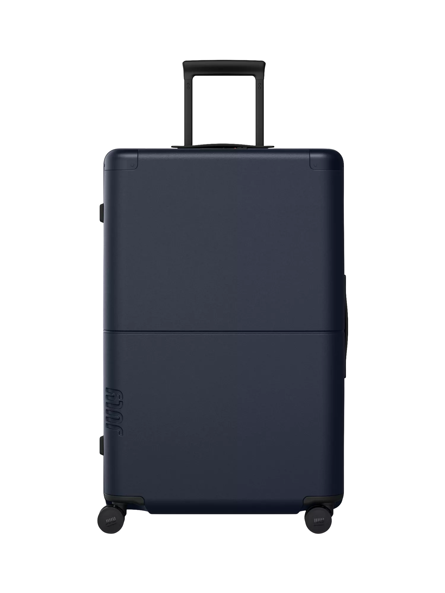 July Checked Plus 4-Wheel 77cm Large Suitcase, Navy, One Size