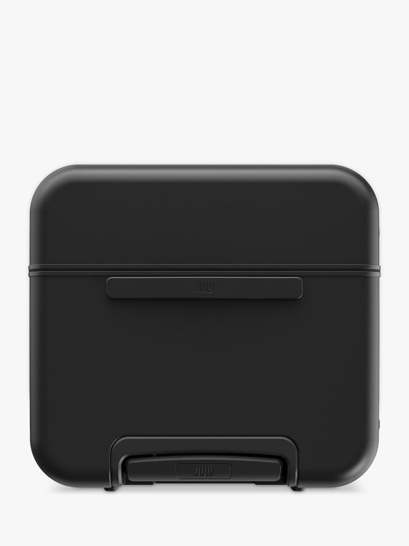 July Checked Trunk Leather 72cm suitcase (British brand)