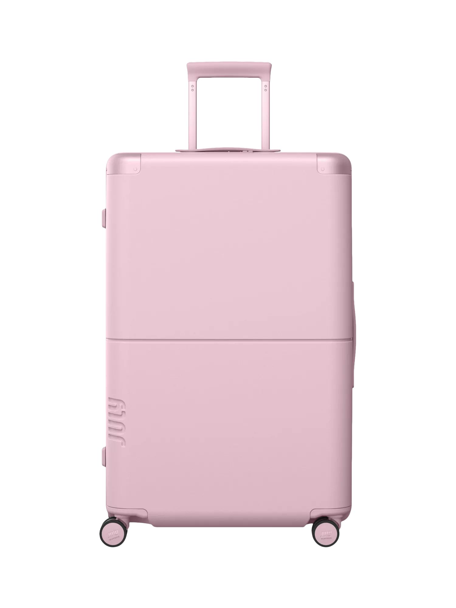 July Checked Plus 4-Wheel 77cm Large Suitcase, Blush Pink, One Size