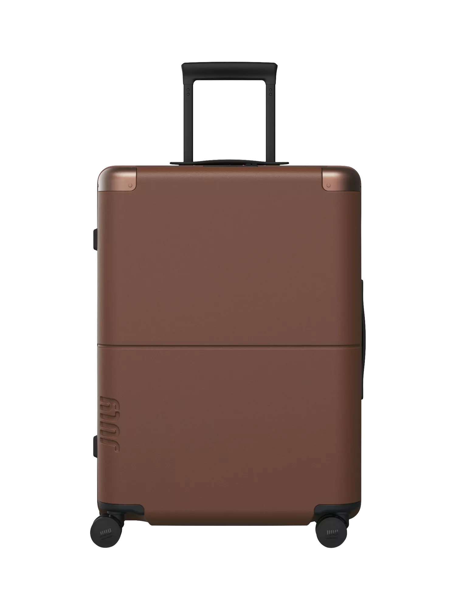 July Checked 4-Wheel 55cm Medium Suitcase