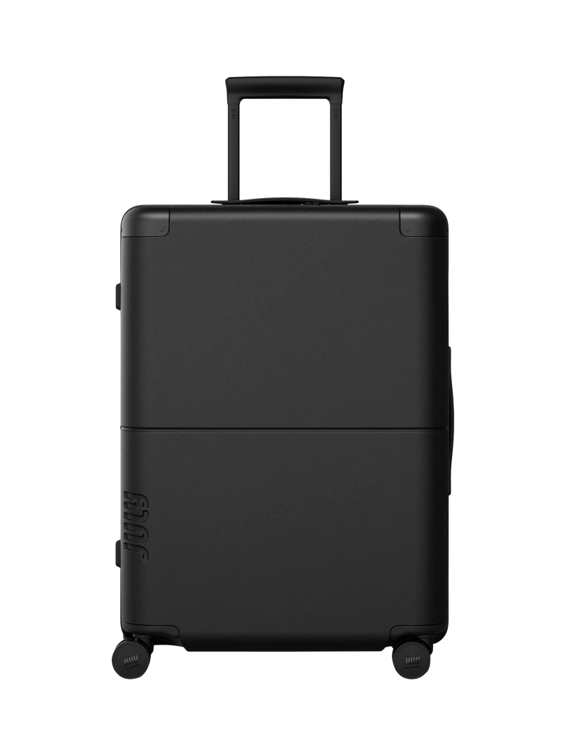 July Checked Medium hard-sided polycarbonate suitcase 55cm, imported from the UK