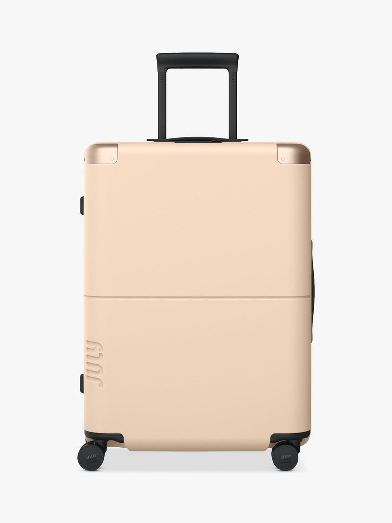July checked expandable medium suitcase 66cm, UK version