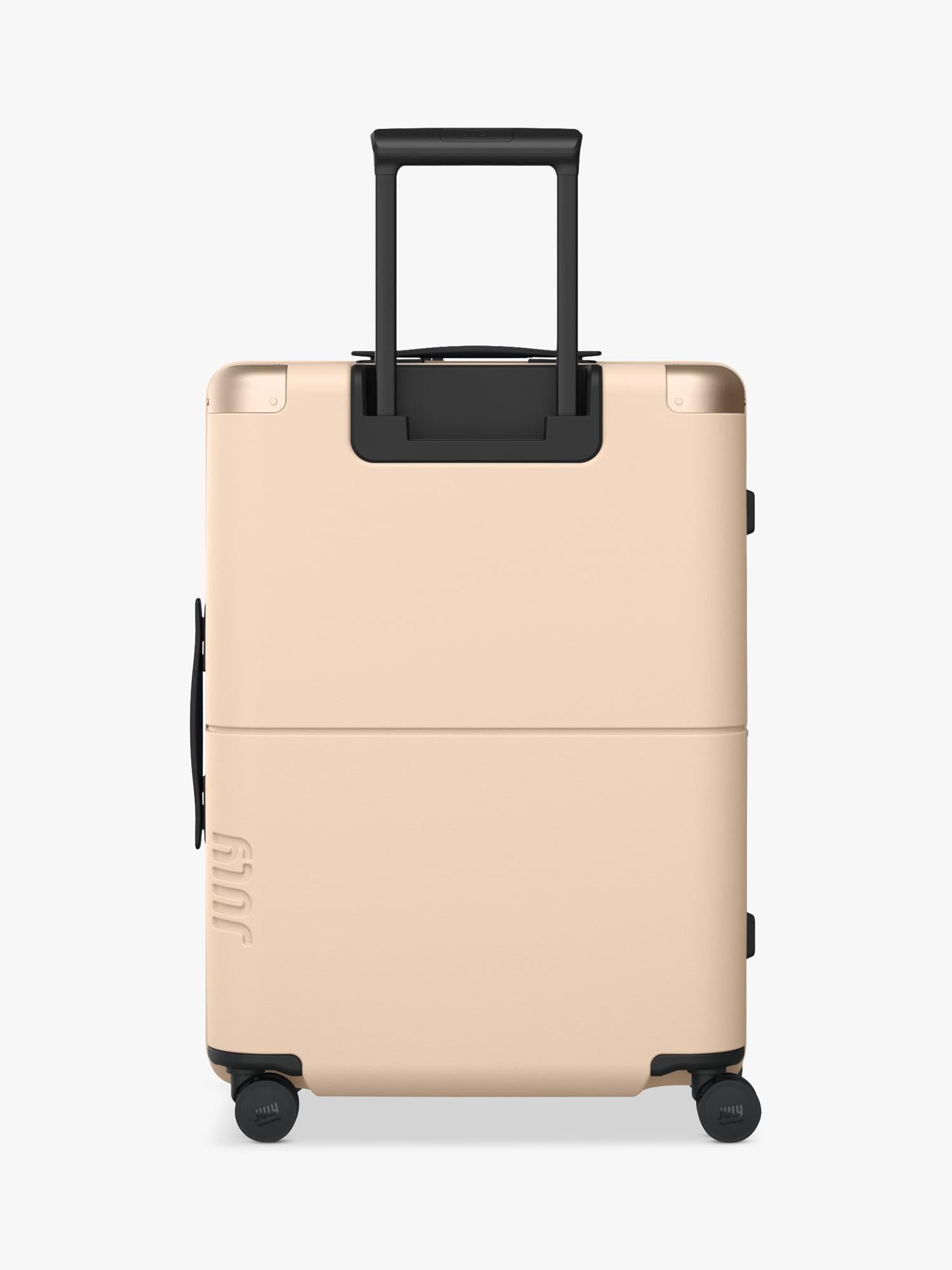 July checked expandable medium suitcase 66cm, UK version