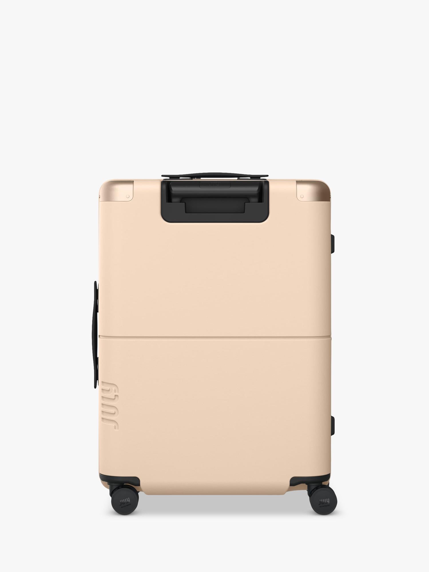 July checked expandable medium suitcase 66cm, UK version