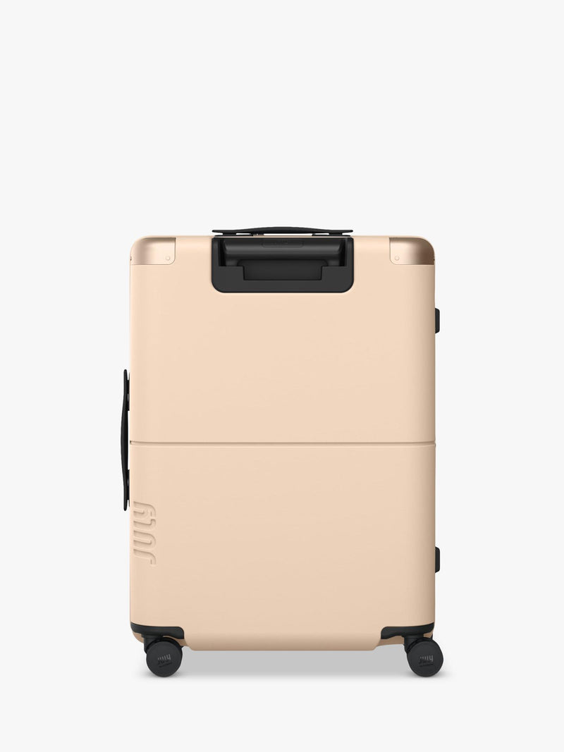 July checked expandable medium suitcase 66cm, UK version