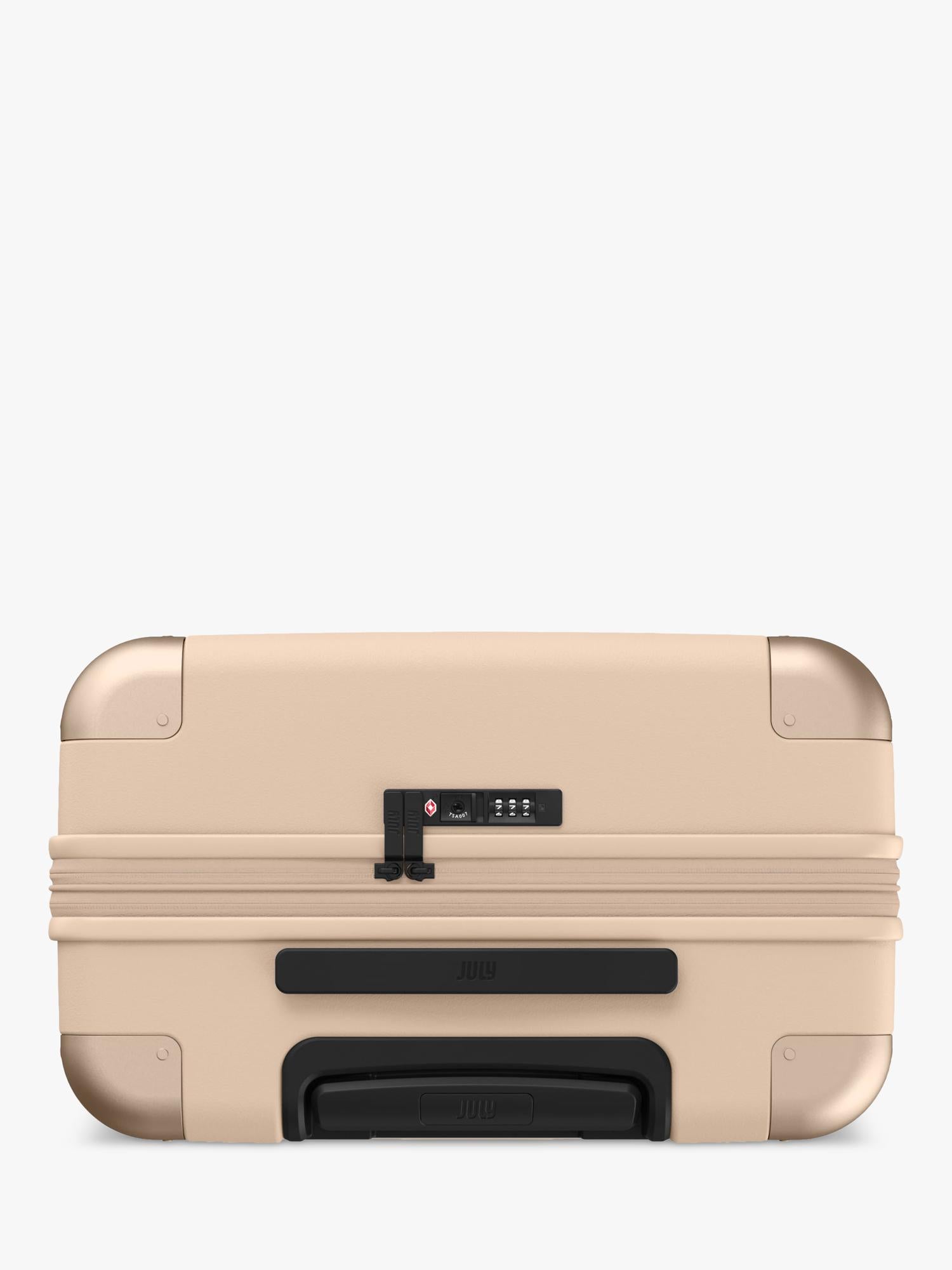 July checked expandable medium suitcase 66cm, UK version