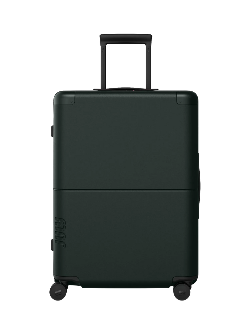 July Checked Expandable 4-Wheel 66cm Medium Suitcase