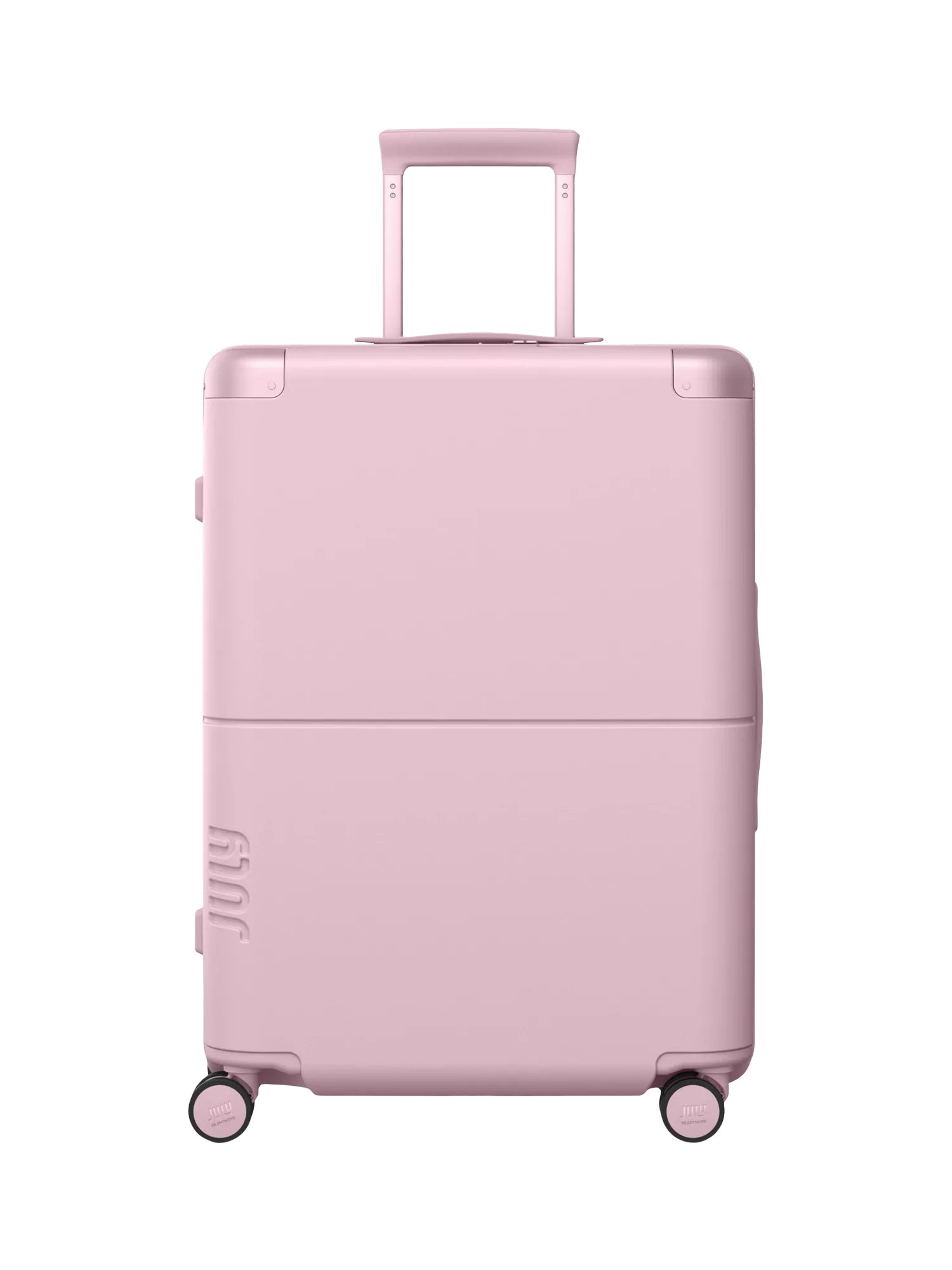 July Checked Expandable 4-Wheel 66cm Medium Suitcase