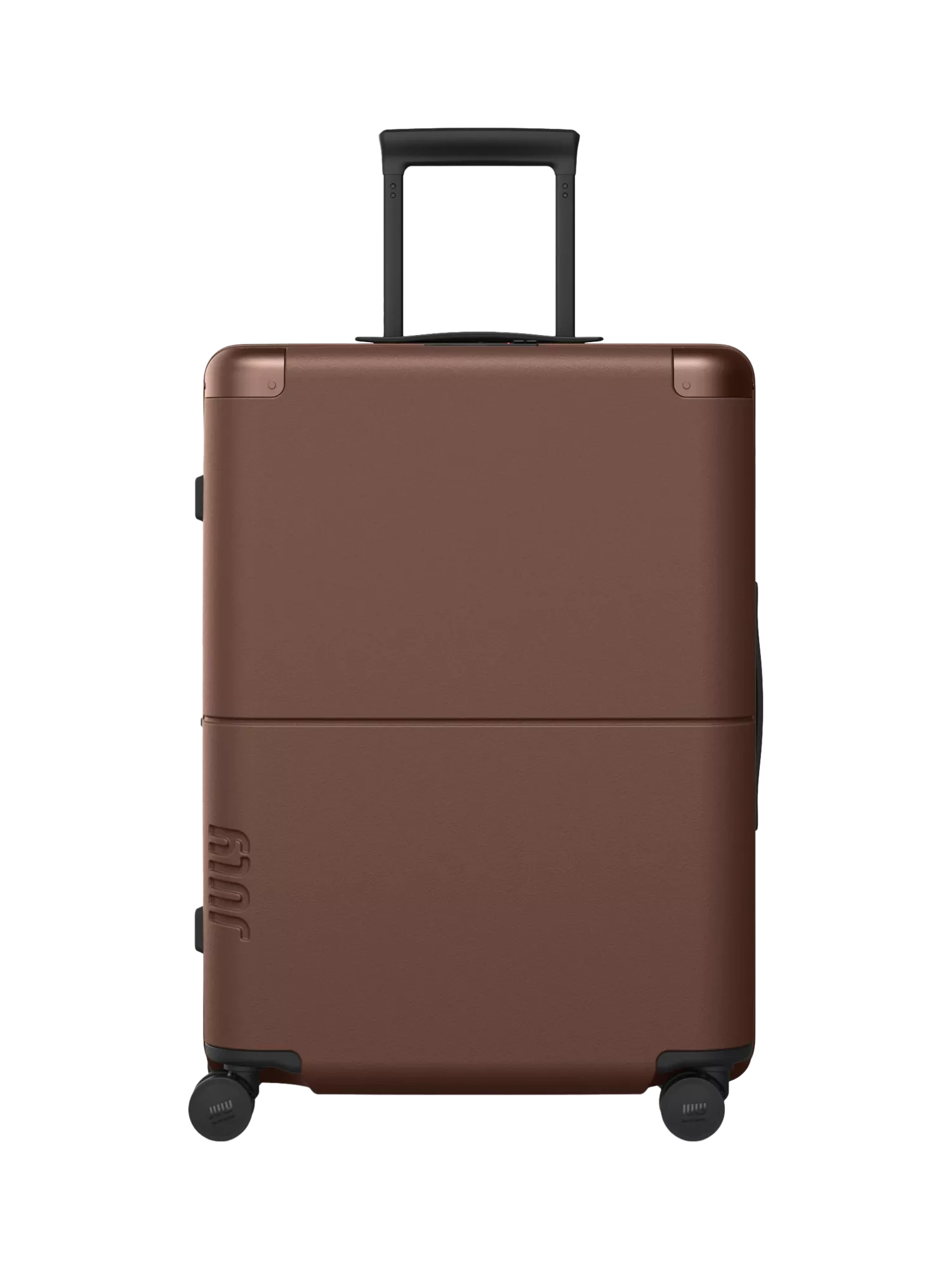 July Checked Expandable 4-Wheel 66cm Medium Suitcase