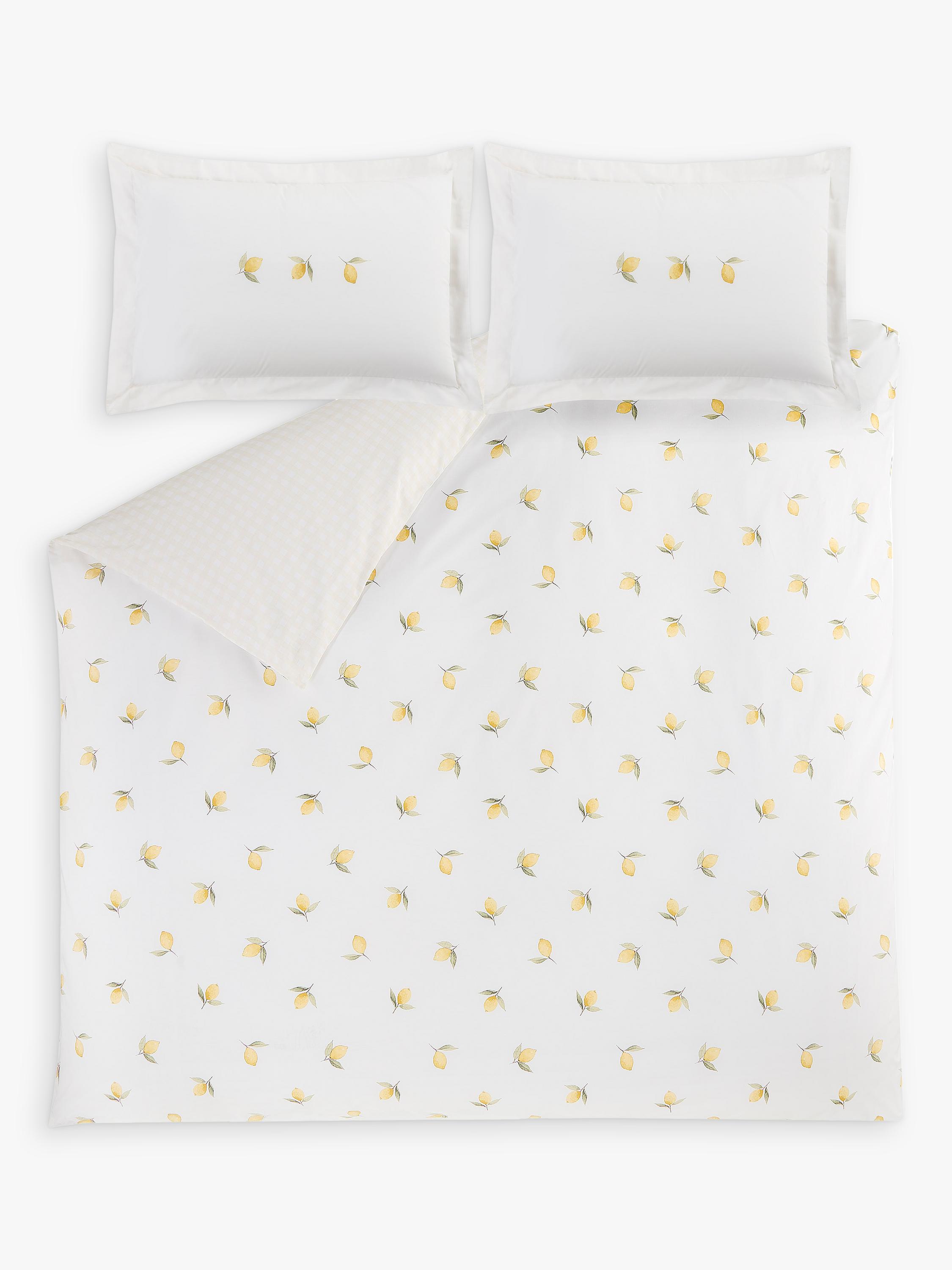 Sophie Allport Lemons duvet cover set Double, imported from the UK