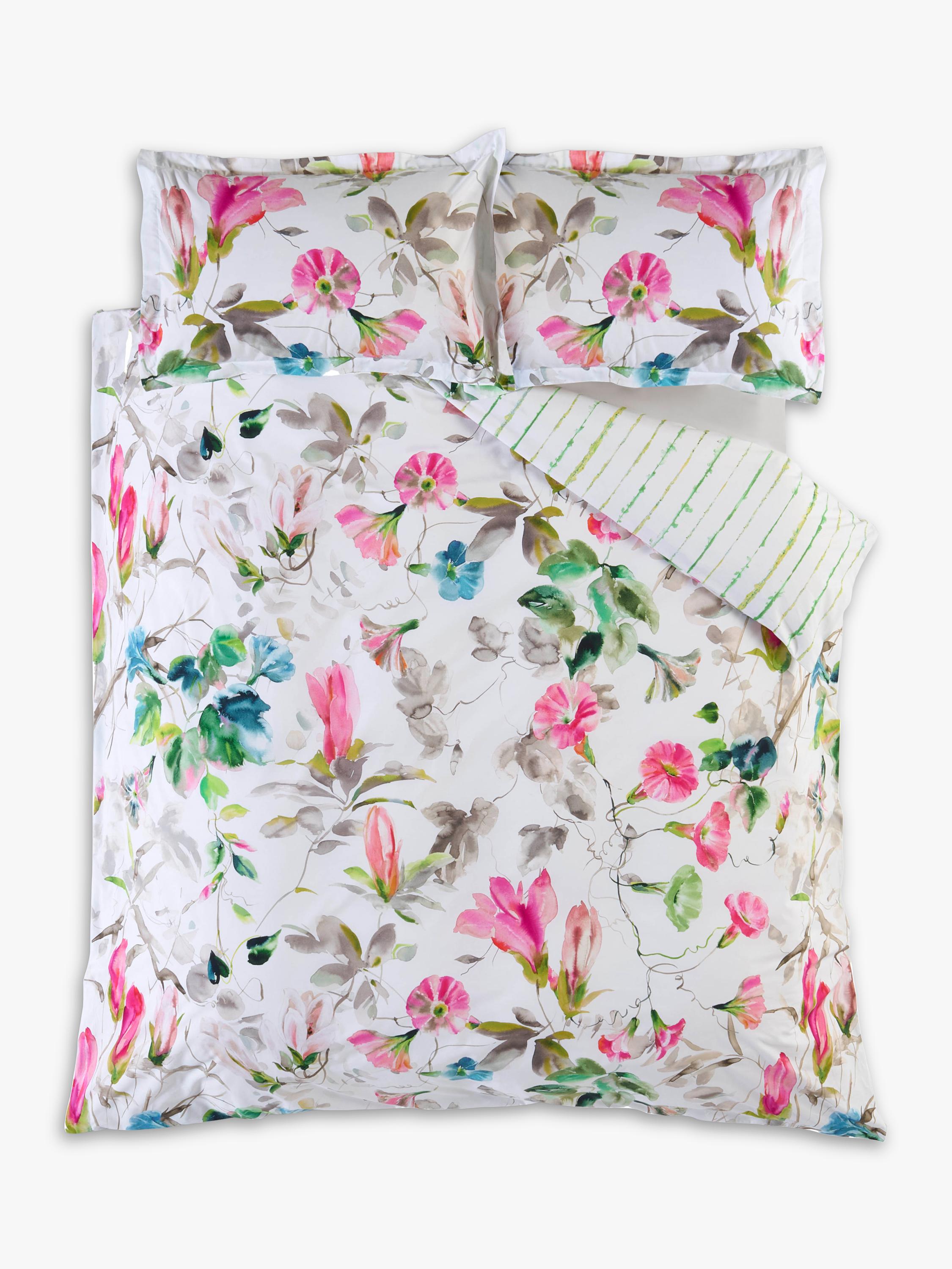 Designers Guild Magnolia duvet cover set double, imported from the UK