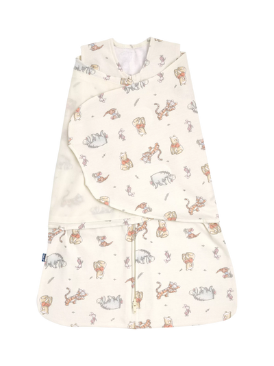 John Lewis HALO Winnie the Pooh SleepSack Swaddle 1.5 Tog Baby Swaddle- Buy online at McGrocer