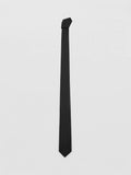 Mango plain black tie 6cm (British brand)