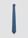 Mango silk blend tie in light pastel blue (British brand)
