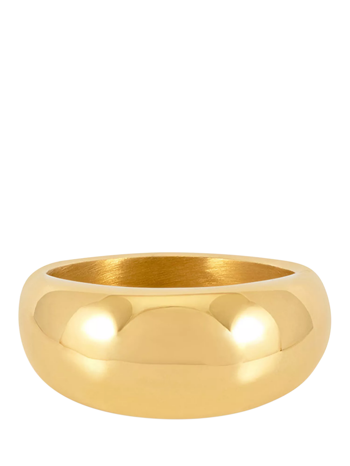 Estella Bartlett domed statement ring gold - British product