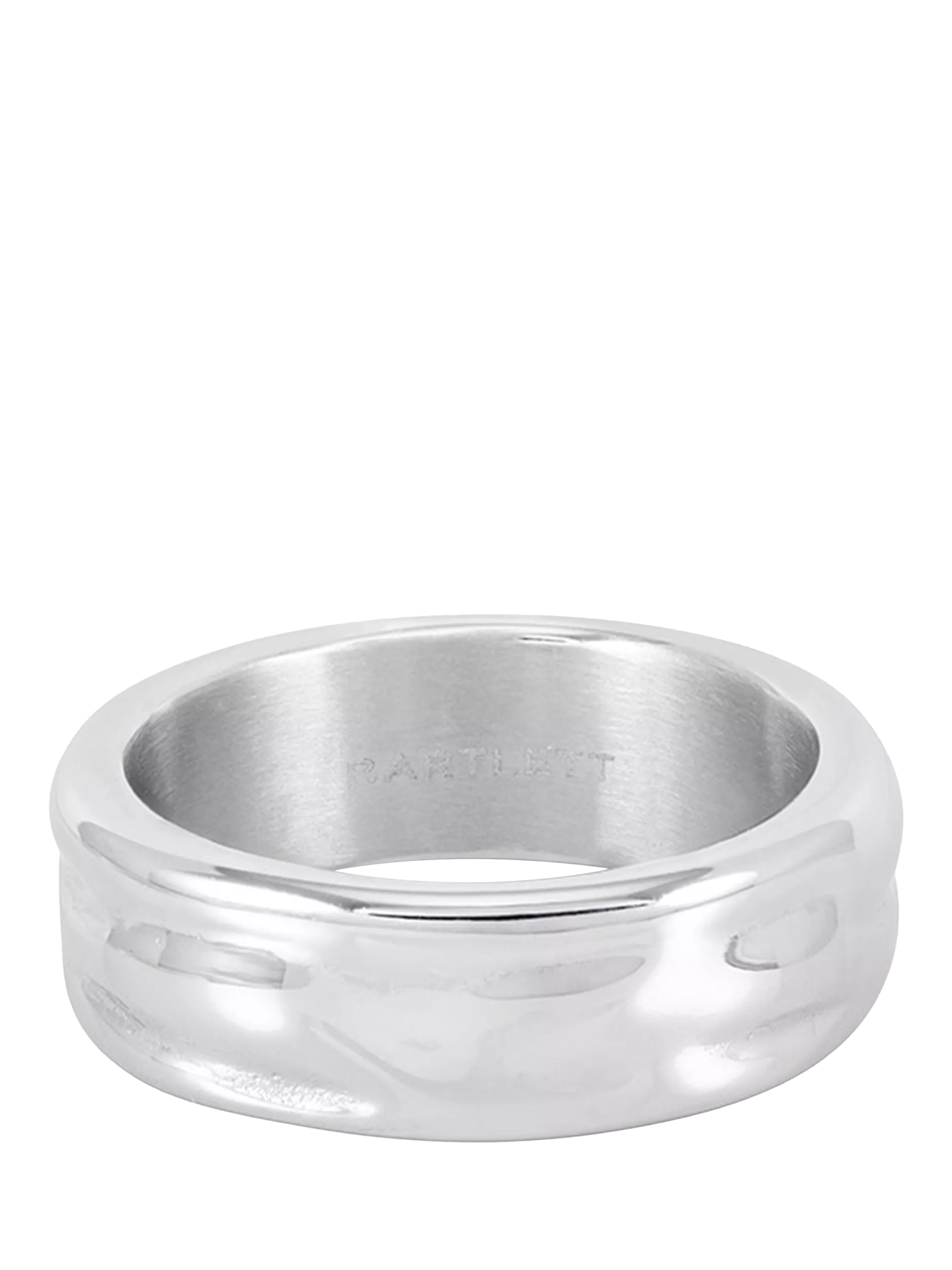 BARTLETT LONDON molten chunky silver ring, imported from the UK