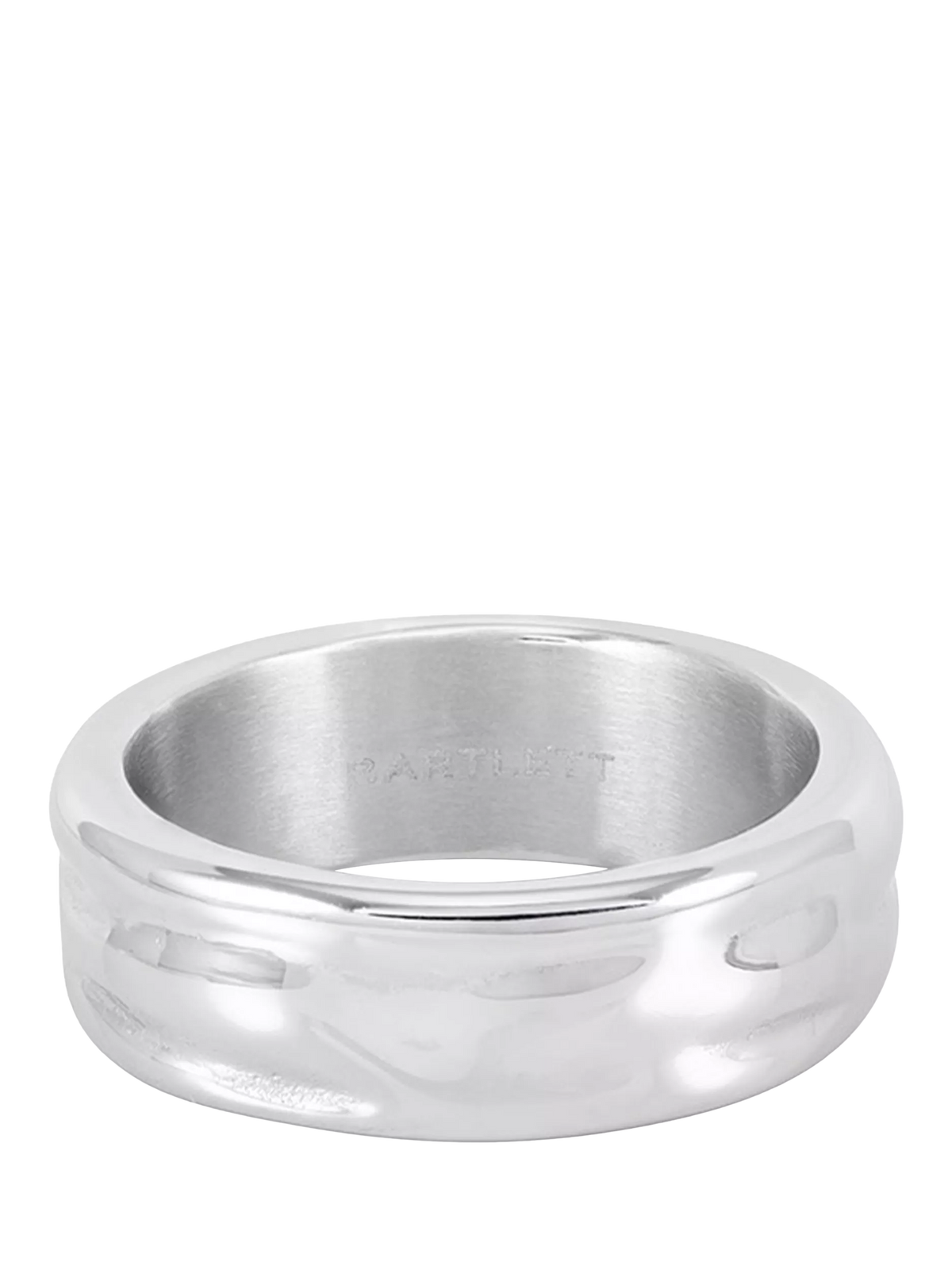 BARTLETT LONDON molten chunky silver ring, imported from the UK