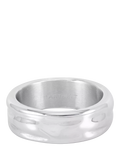 BARTLETT LONDON molten chunky silver ring, imported from the UK