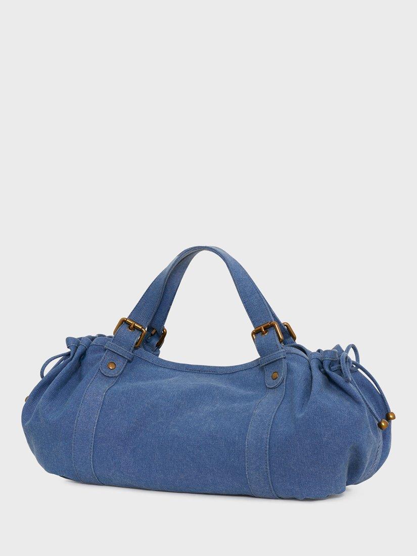 Gerard Darel 24H denim shoulder bag - British product