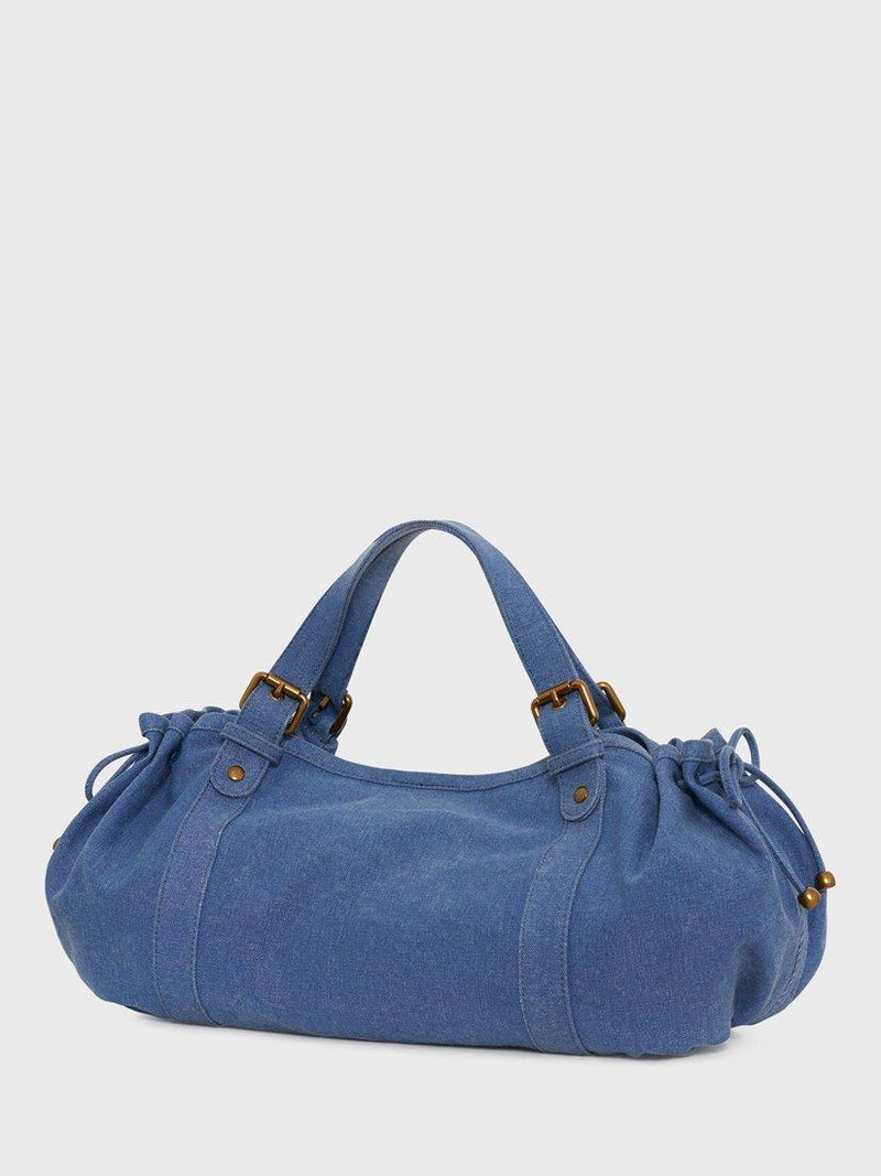 Gerard Darel 24H denim shoulder bag - British product