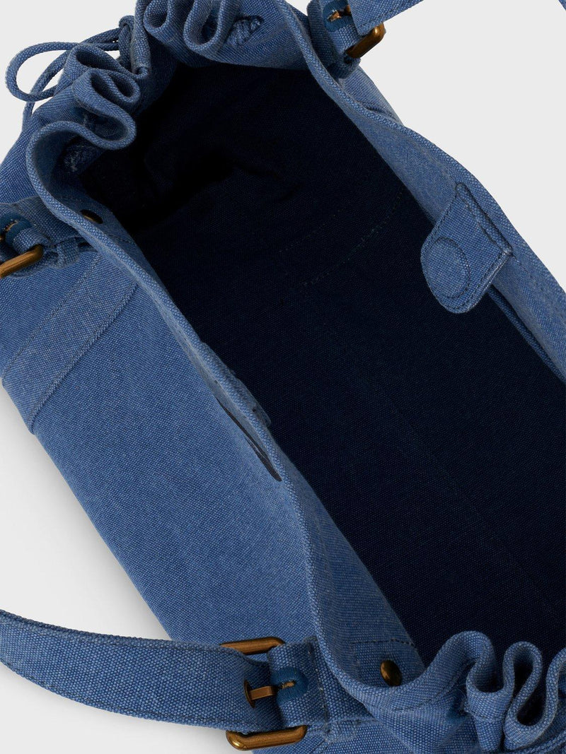 Gerard Darel 24H denim shoulder bag - British product