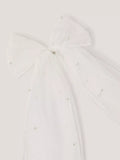 Monsoon kids pearl bow hair clip white, imported from the UK