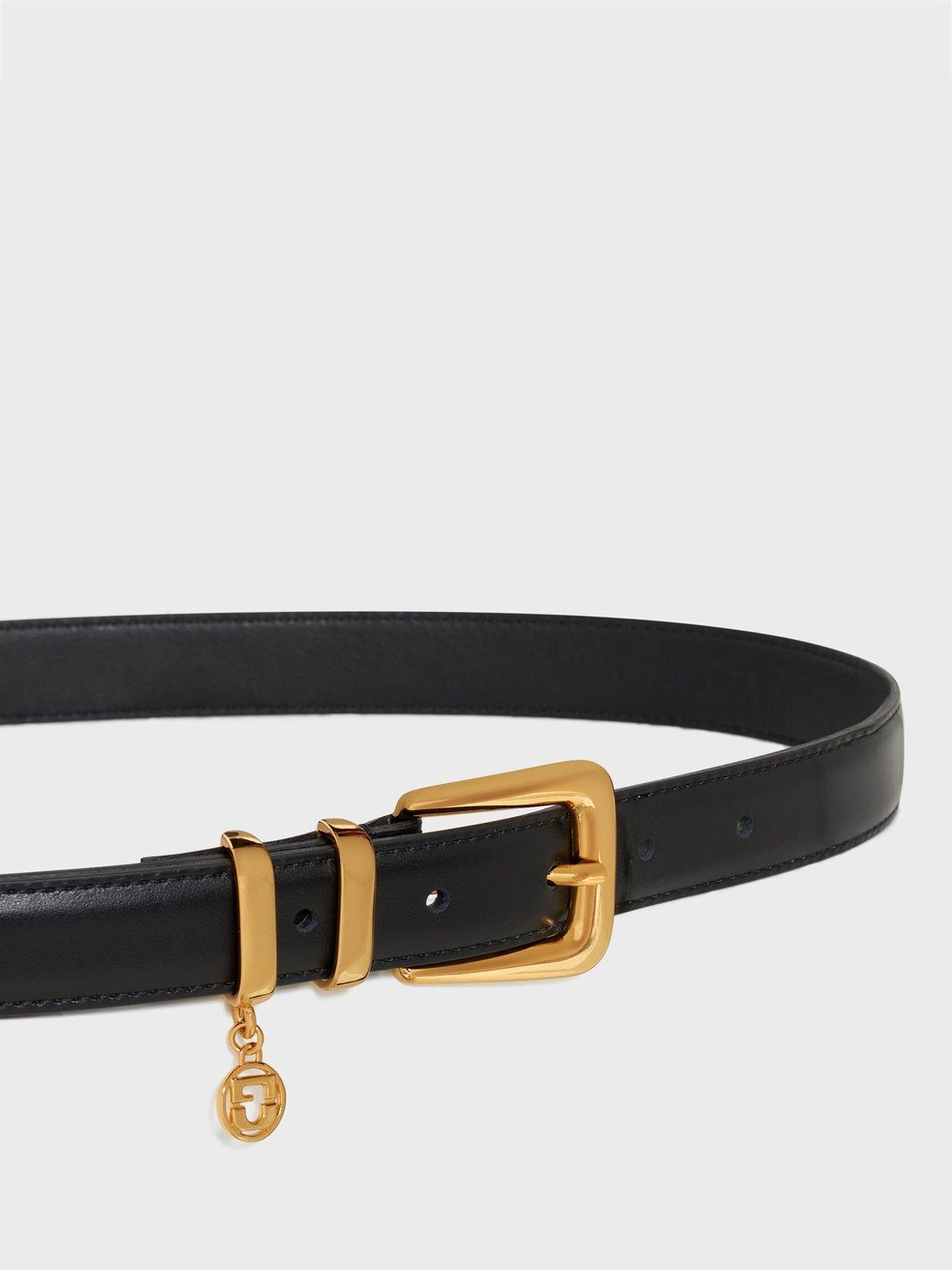 Gerard Darel skinny pure leather belt - British product