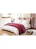 Christy Temperature Balancing 500 Thread Count Cotton Sateen Pair Oxford Pillowcase, Fuchsia