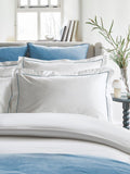 Christy temperature balancing 500 thread count sateen bedding, imported from the UK