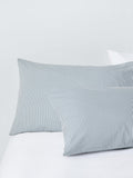 John Lewis cotton-rich stripe duvet cover set double, UK version