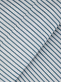 John Lewis cotton-rich stripe duvet cover set double, UK version
