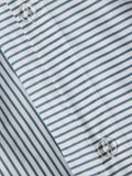 John Lewis cotton-rich stripe duvet cover set double, UK version