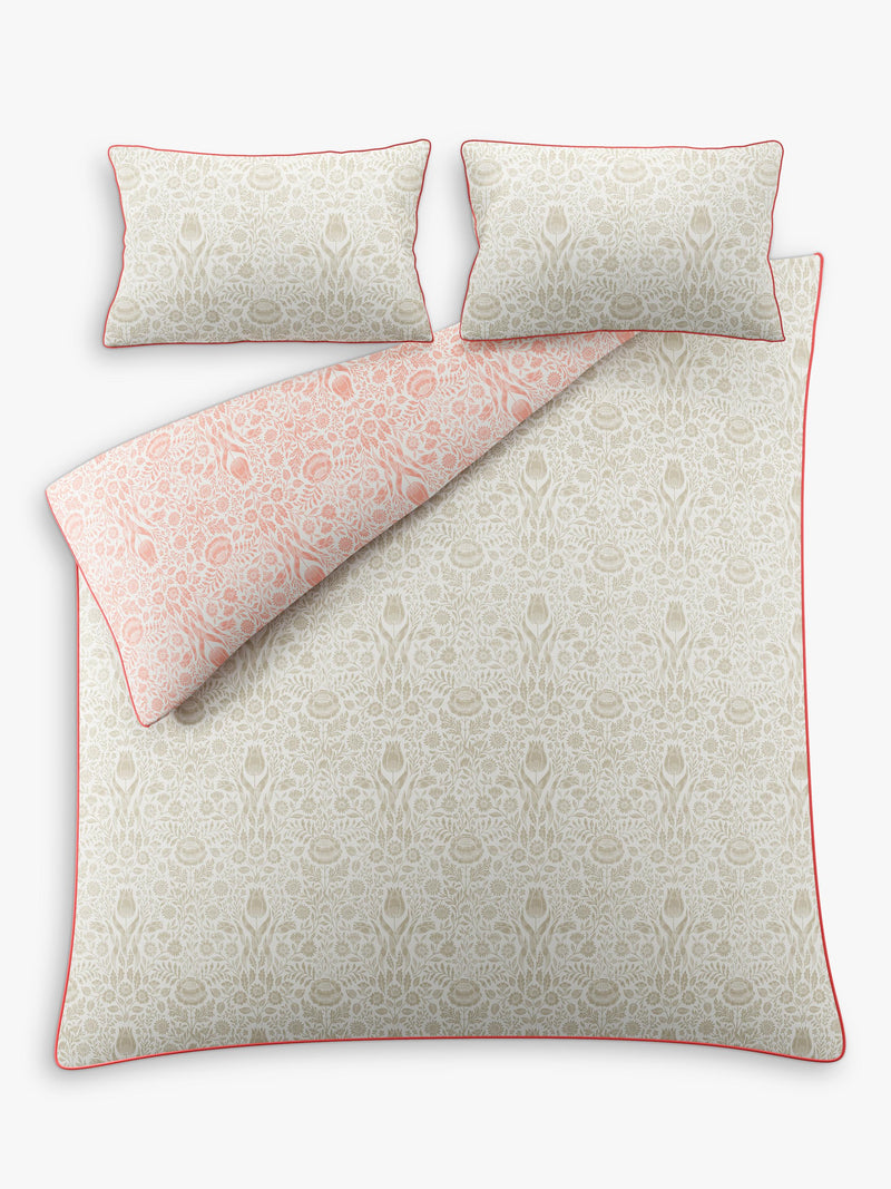 Laura Ashley Ashtead Damask reversible duvet cover double, imported from the UK