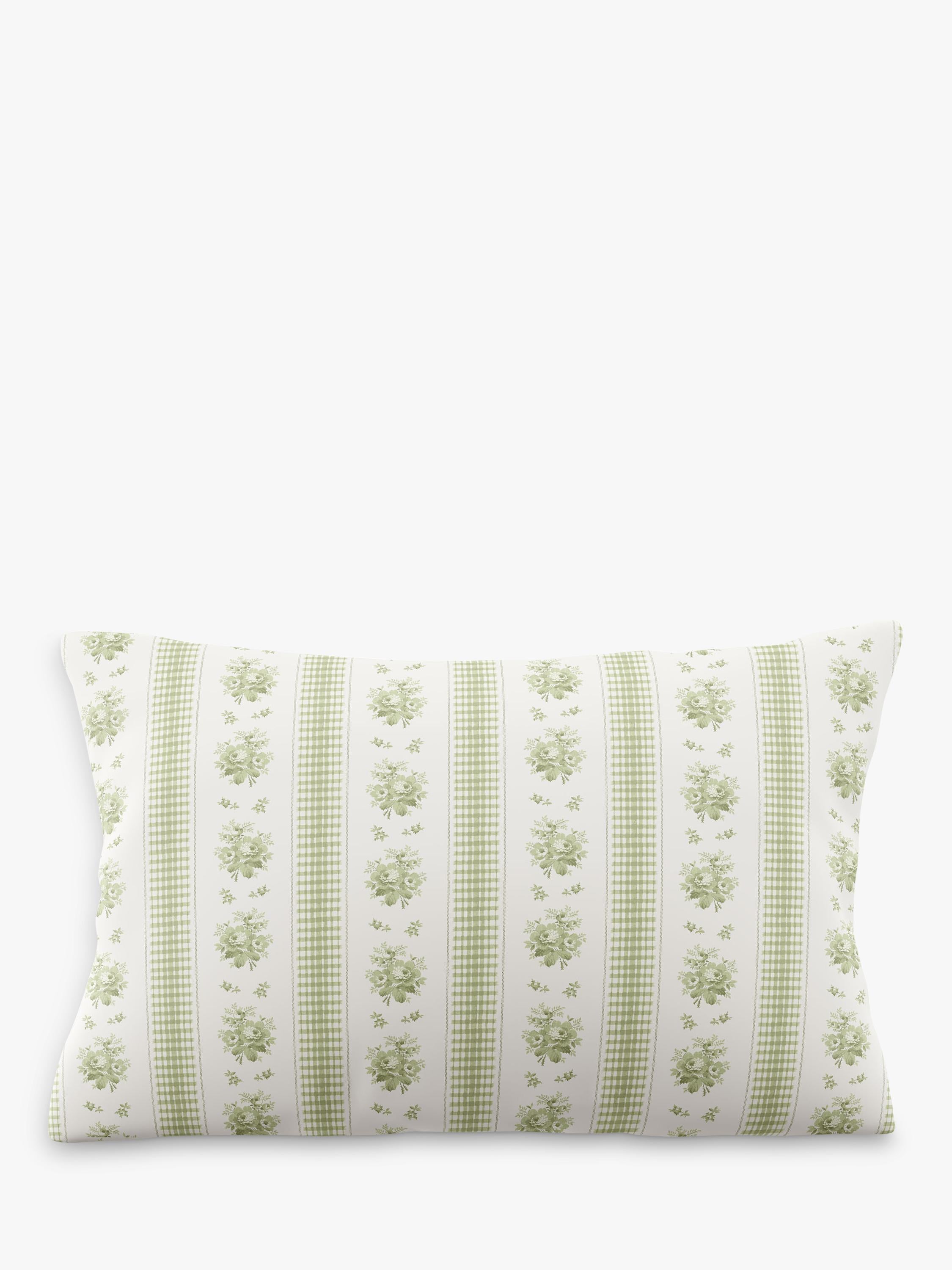 Laura Ashley duvet cover set double floral stripe reversible, imported from the UK