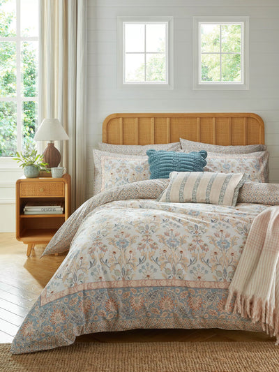 John Lewis Laura Ashley Semington 200 Thread Count Double Duvet Cover Set- Buy online at McGrocer