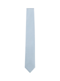 HUGO BOSS geometric silk tie light blue (British brand)