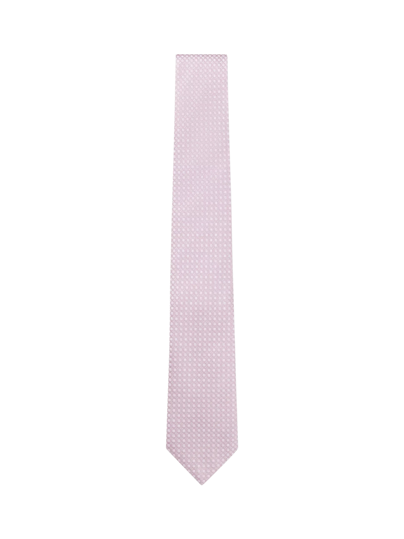 BOSS Black Heritage silk blend tie Open Purple - British product
