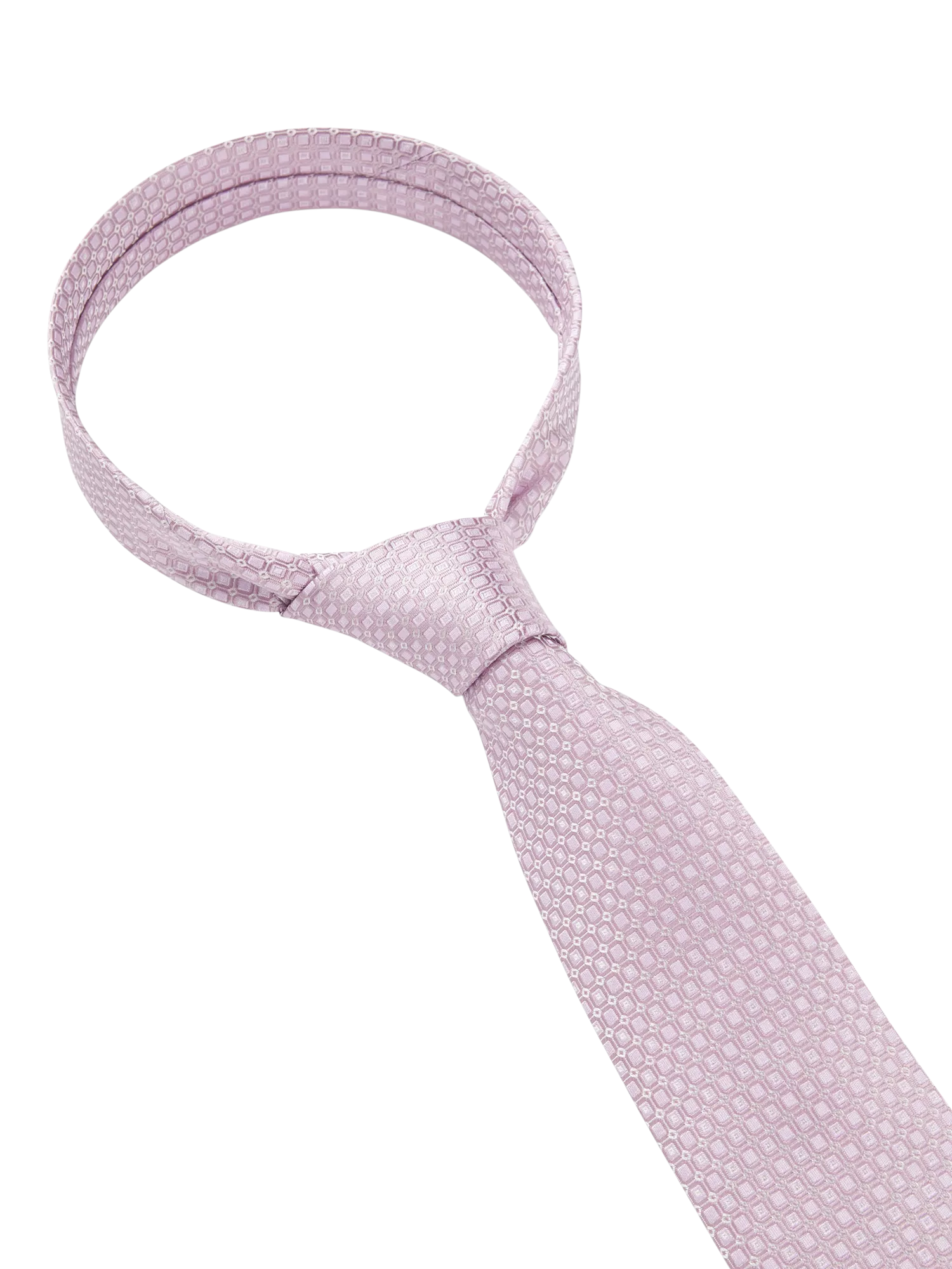 BOSS Black Heritage silk blend tie Open Purple - British product
